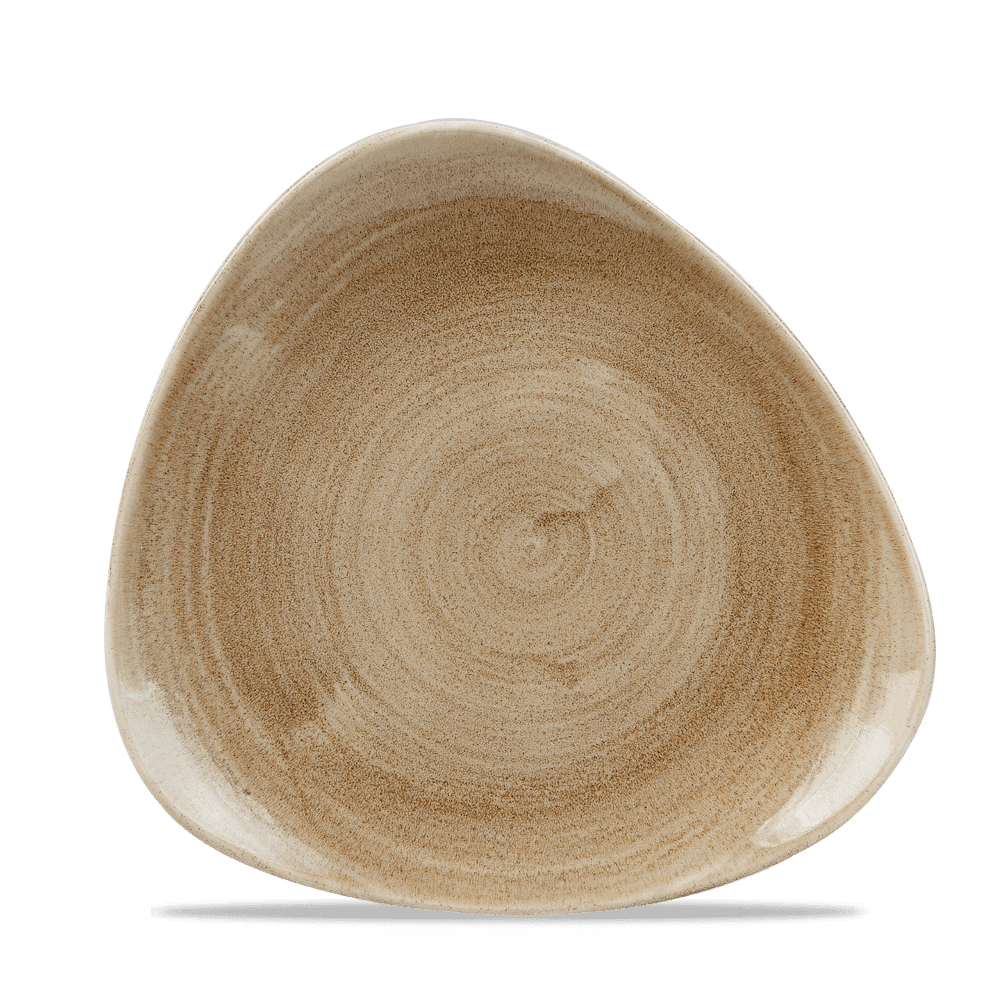 Stonecast Patina Antique Taupe Lotus Plate 9 5/8" Box of 12 (3-5 Working Days Delivery)