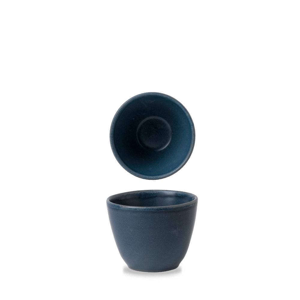 Oslo Blue Contour Chip Mug 10Oz Box of 12 (3-5 Working Days Delivery)