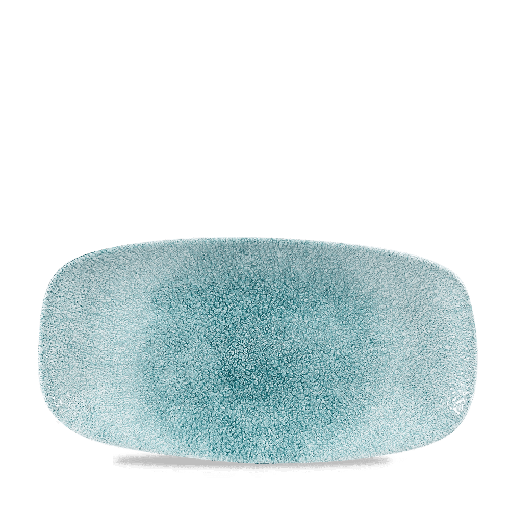 Raku Jade Green Chefs Oblong Plate 11 3/4X6" Box of 12 (3-5 Working Days Delivery)
