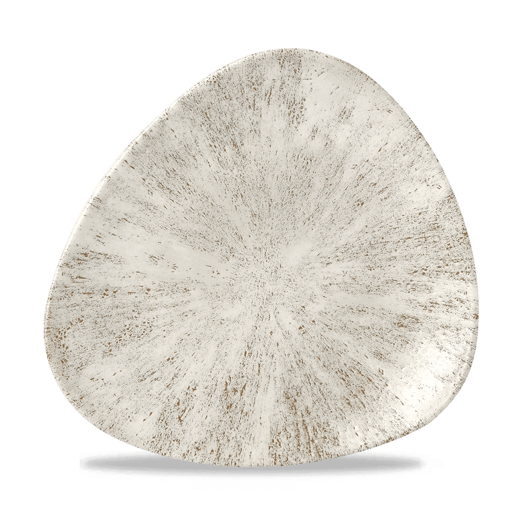Stone Agate Grey Lotus Plate 9 5/8" Box of 12 (3-5 Working Days Delivery)