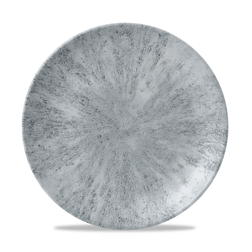 Stone Pearl Grey Evolve Coupe Plate 10.25" Box of 12 (3-5 Working Days Delivery)
