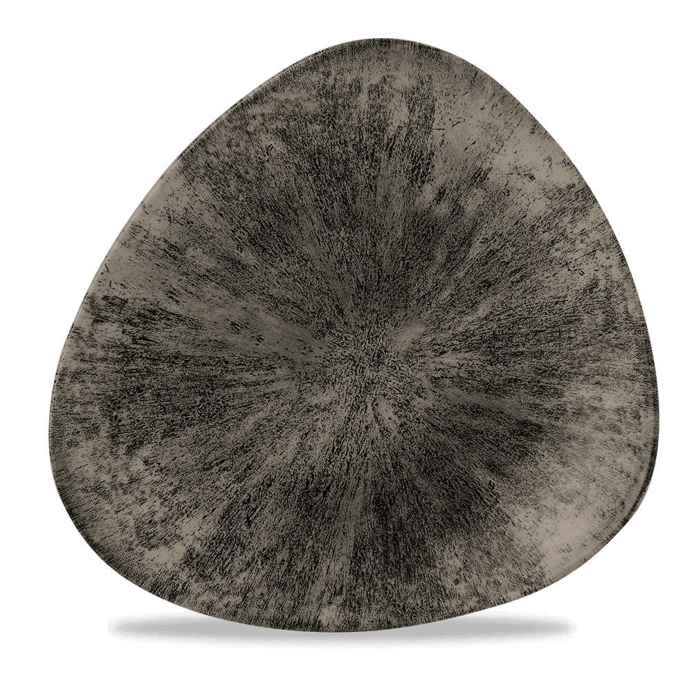 Stone Quartz Black Lotus Plate 11 1/4" Box of 12 (3-5 Working Days Delivery)