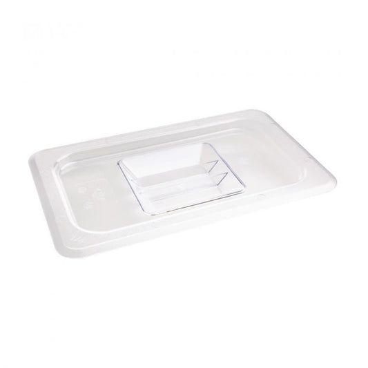 Vogue ABS Gastronorm Tray Lid Clear GN 1/4