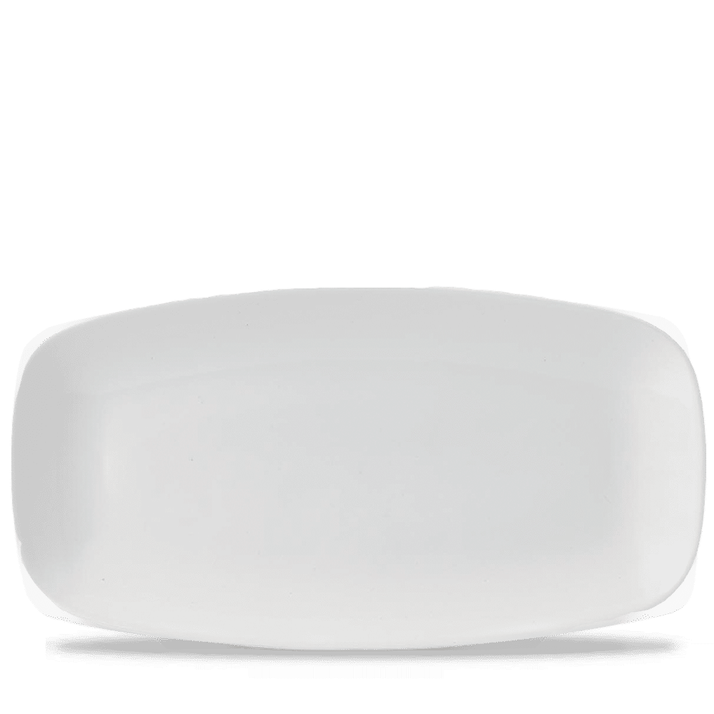 White Chefs Oblong Plate 13 7/8X7 3/8" Box of 6 (3-5 Working Days Delivery)