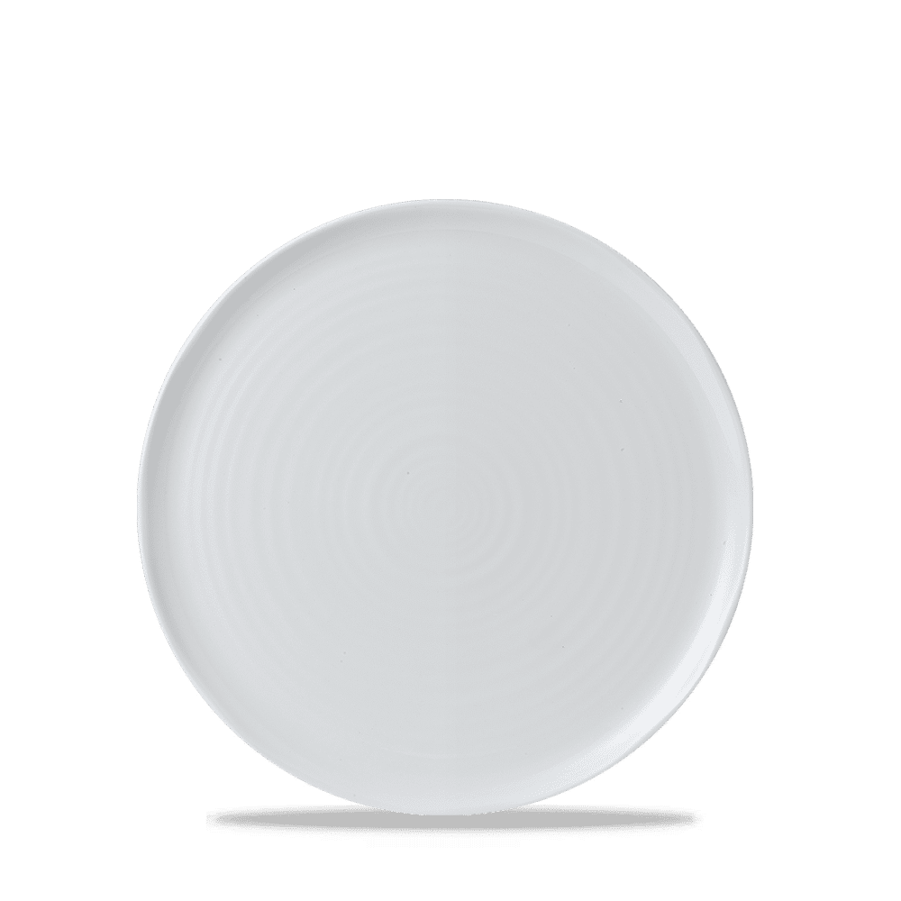 Dudson White Organic Coupe Flat Plate 12 1/2" Box of 6 (3-5 Working Days Delivery)