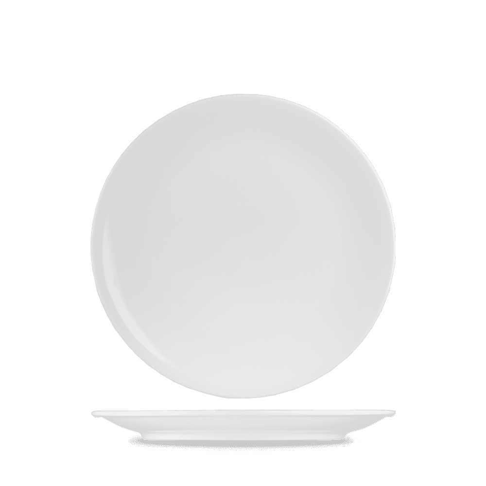 Menu Porcelain Coupe Plate 15.5Cm Box of 6 (3-5 Working Days Delivery)