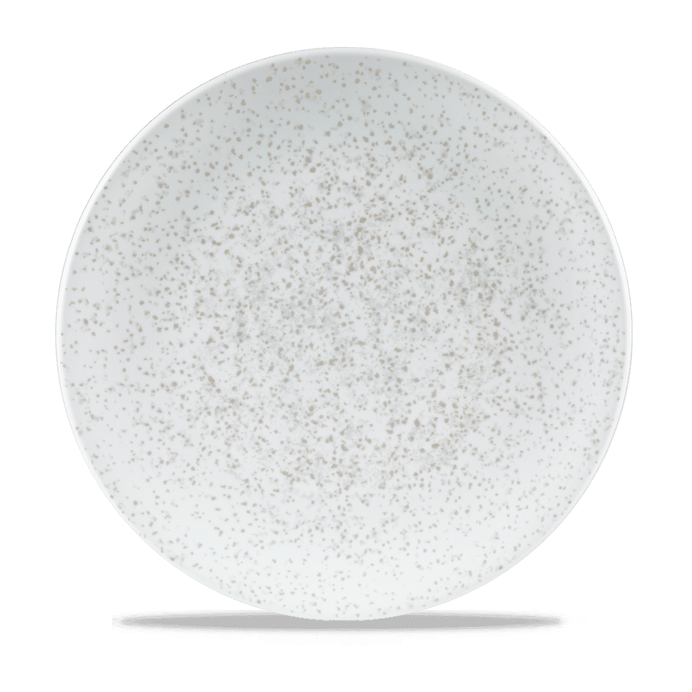 Menu Shades Caldera Chalk White Coupe Plate 10.5" Box of 6 (3-5 Working Days Delivery)