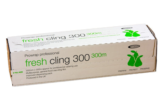 12″ Cling Film Cutterbox (300mm x 300m)