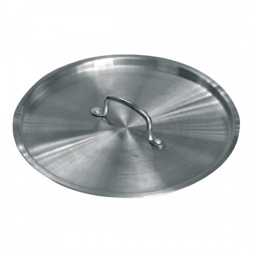 Vogue Aluminium Stock Pot Lid 37cm - Size:37cm. Material: Aluminium. Compatible with: S353.