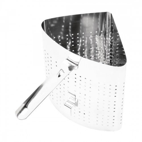 Vogue Stainless Steel Pasta Basket - Size: 233(H) x 210(W) x 325(D)mm. Material: Stainless Steel