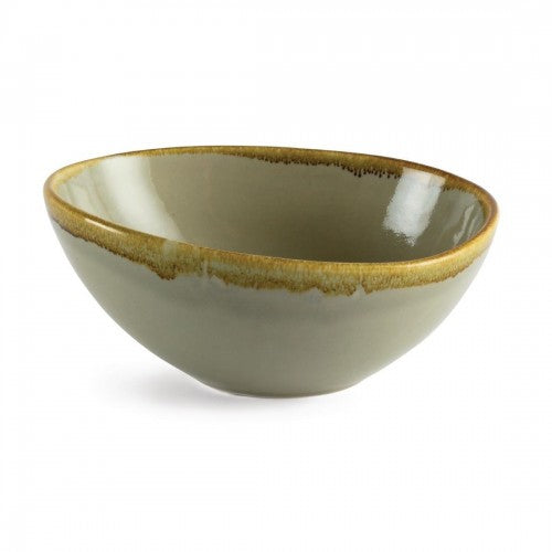 Olympia Kiln Moss Bowl - 215mm 8 1/2" (Box 4)