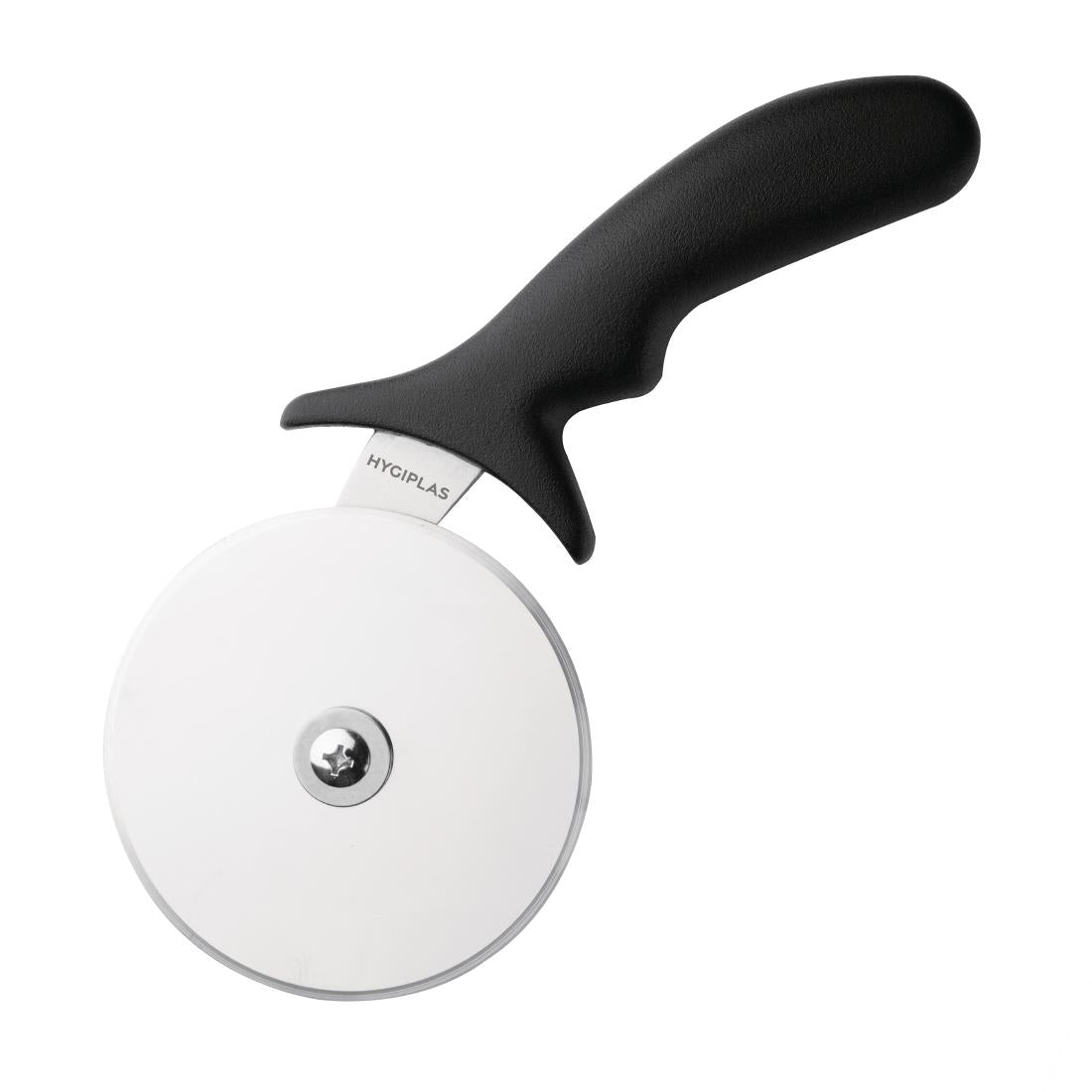 Hygiplas Pizza Wheel Black 4" - Material: 18/0 Stainless Steel. Dimensions 102mm/4". Colour: Black