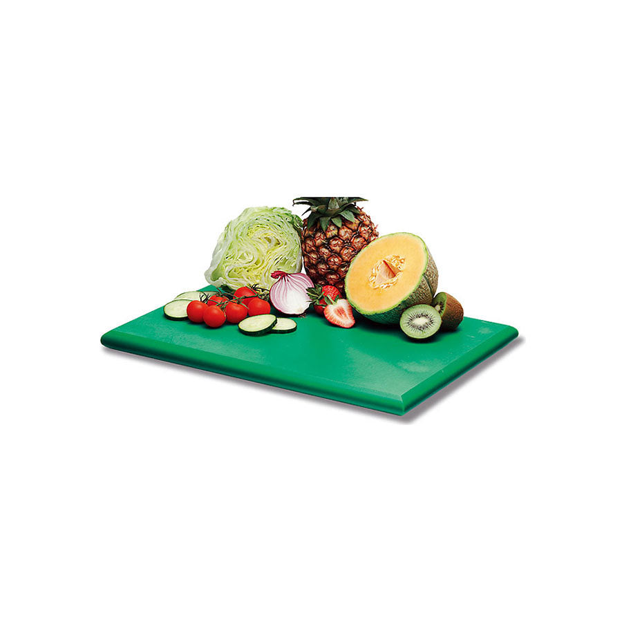 CHOPPING BOARD GREEN POLY 61X44X1.2CM   