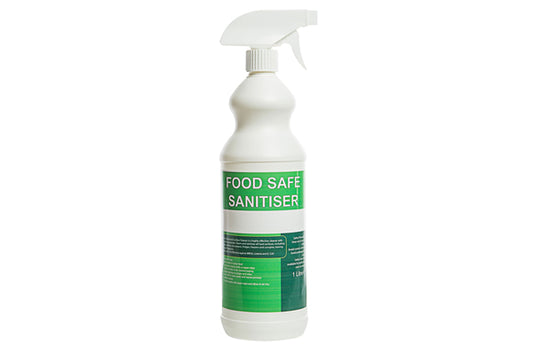 Mosferics Food Safe Spray & Wipe Sanitiser 1L Pack of 6