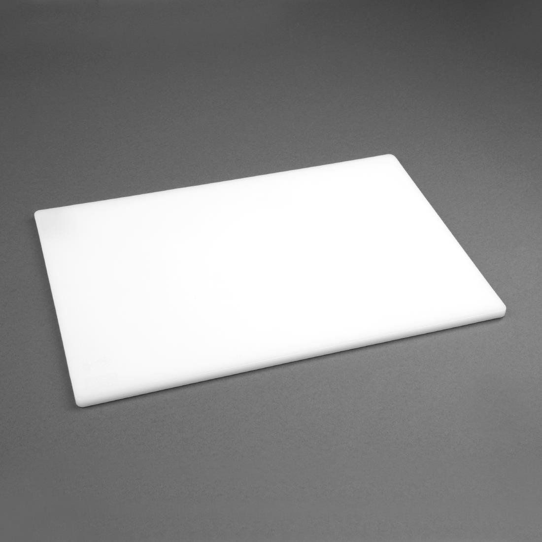Hygiplas Low Density White Chopping Board Standard 450x300x12mm Dairy