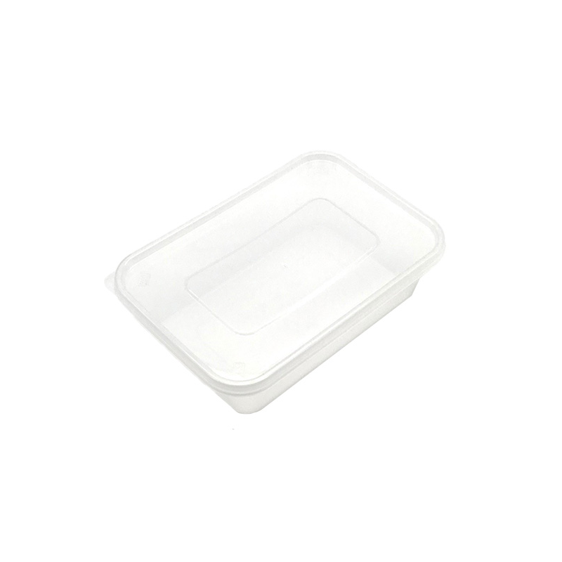 500ml Microwave Plastic Containers with Lids x 250